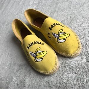 Anthro South Parade It's Bananas Espadrille Shoes